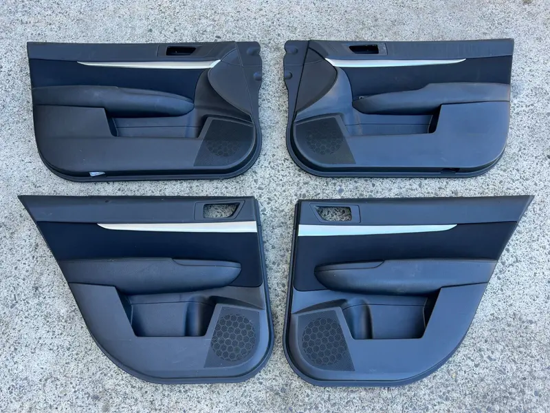 Genuine Subaru Liberty 2009 - 12 Gen 5 Cloth Type Door Trims Cards Set Of 4 1