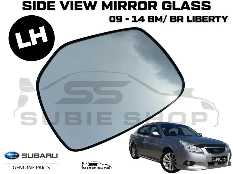 Genuine Subaru Liberty Bm Br 2009 - 2014 Left Side View Mirror Glass Replacement 1