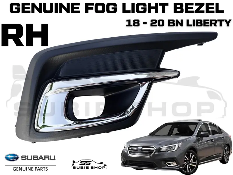 Genuine Subaru Liberty Bn 2018 - 20 Spot Fog Light Cover Surround Trim R Right 1