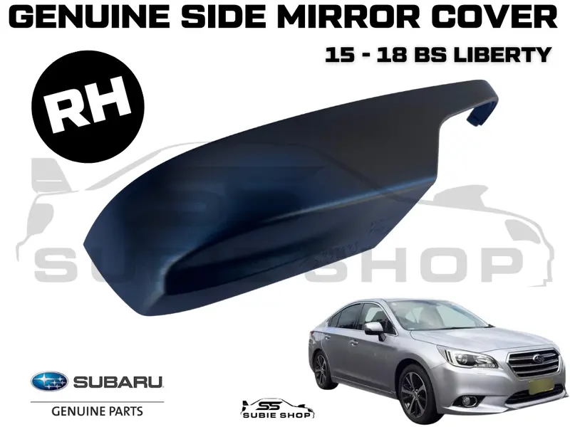 Genuine Subaru Liberty Bs 2015 - 18 Right Driver Side Mirror Cover Trim Panel 1