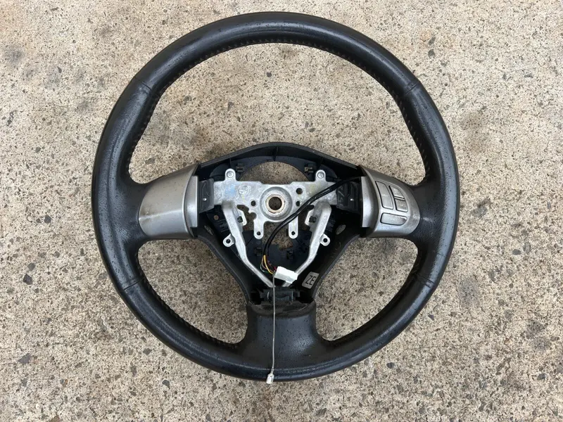 Genuine Subaru Liberty Gen 4 Series 2 2006 - 2009 Leather Factory Steering Wheel 1
