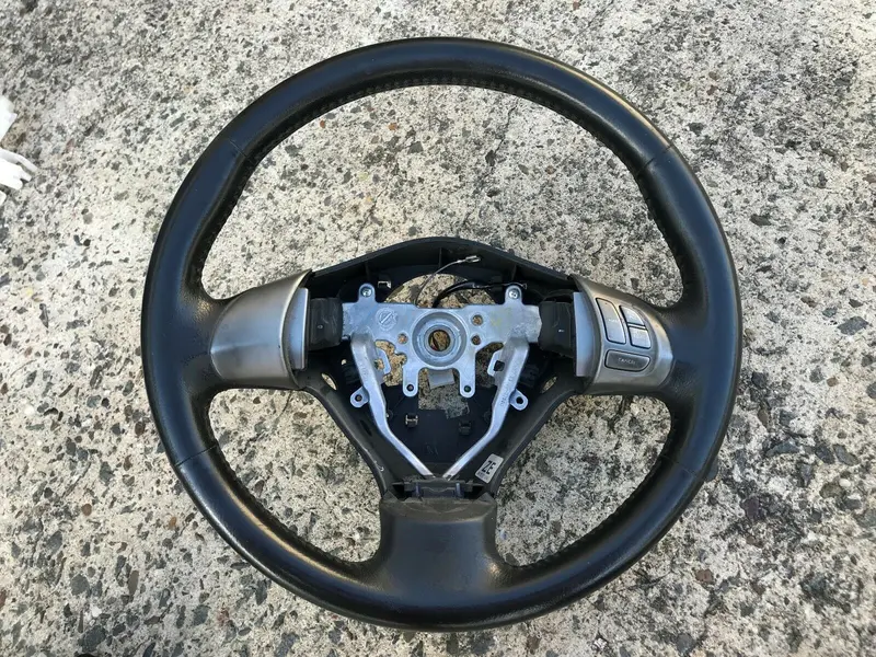 Genuine Subaru Liberty Gen 4 Series 2 2006 - 2009 Leather Factory Steering Wheel 1