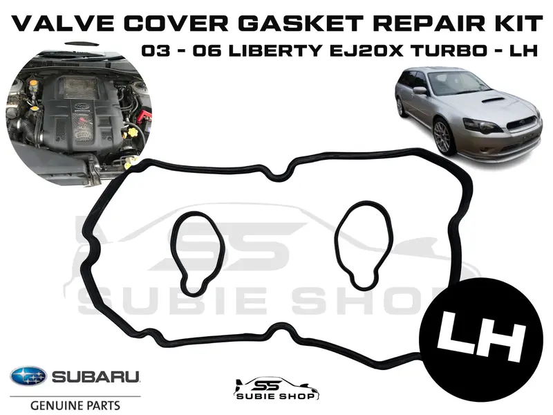 Genuine Subaru Liberty Gt 03-06 Ej20x Valve Tapper Rocker Cover Gasket Seal Lh 1