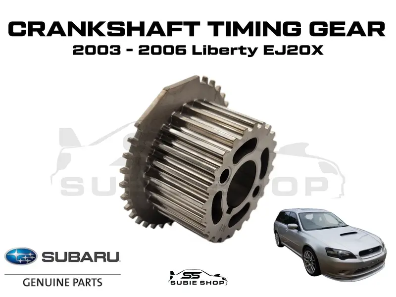 Genuine Subaru Liberty Gt 2003 - 06 Ej20x Timing Crankshaft Wheel Gear Sprocket 1
