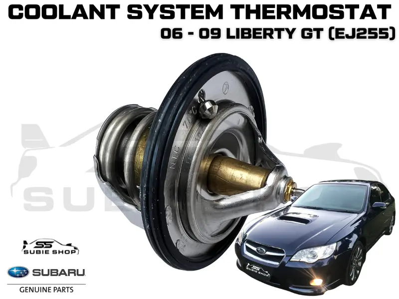 Genuine Subaru Liberty Gt Spec B Ej255 06 - 09 Thermostat Coolant W Gasket Seal 1