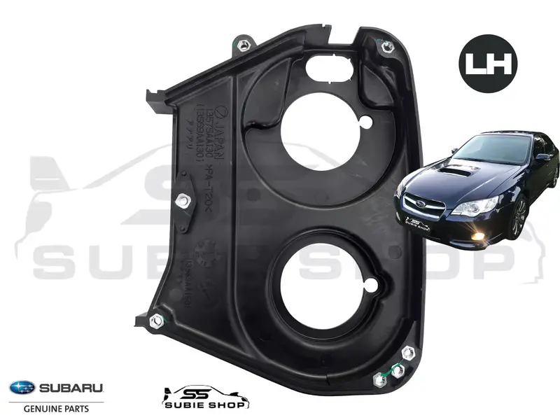 Genuine Subaru Liberty Gt Spec B Turbo 06-09 Ej255 Timing Belt Cover Case Left 1
