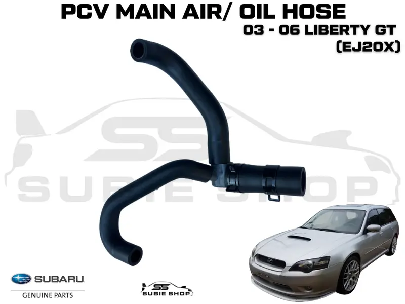 Genuine Subaru Liberty Gt Spec B Turbo Ej20x 03 - 06 Pcv Main Air Oil Hose Pipe 1