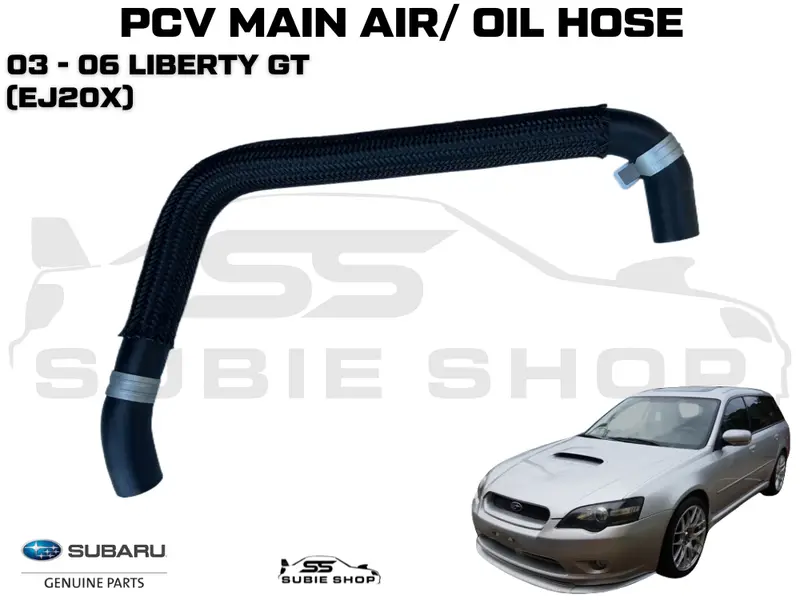 Genuine Subaru Liberty Gt Turbo Ej20x 2003 - 2006 Pcv Vacuum Air Oil Hose Pipe 1
