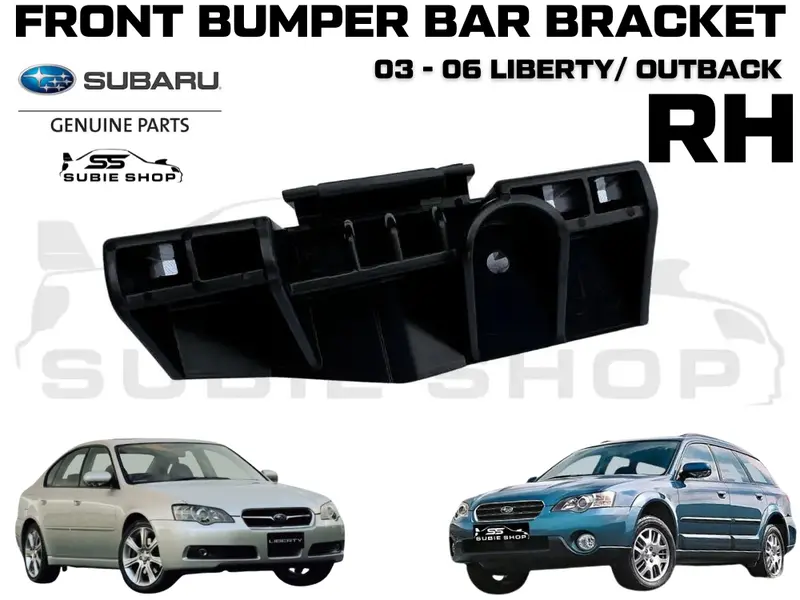 Genuine Subaru Liberty Outback 03 - 06 Front Bumper Bar Bracket Slider Right Rh 1