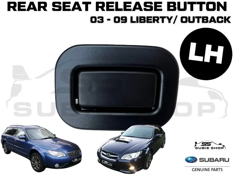 Genuine Subaru Liberty Outback 03 -09 Rear Fold Down Seat Release Button Left Lh 1
