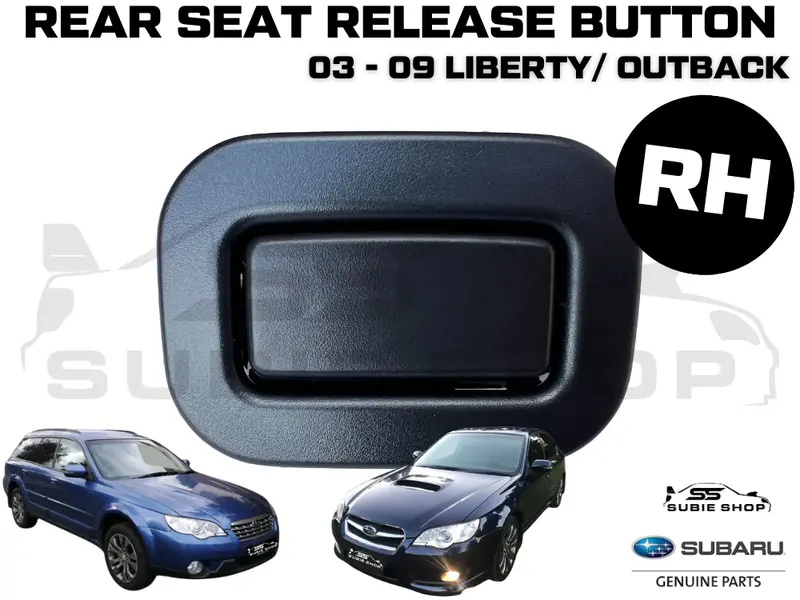 Genuine Subaru Liberty Outback 03 -09 Rear Fold Down Seat Release Button Right R 1
