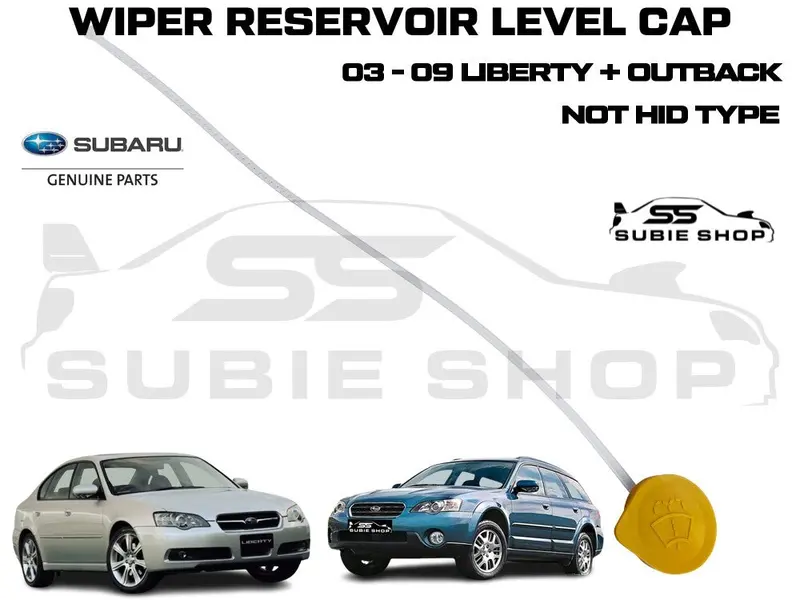 Genuine Subaru Liberty Outback 03-09 Windscreen Washer Bottle Tank Cap Level Lid 1