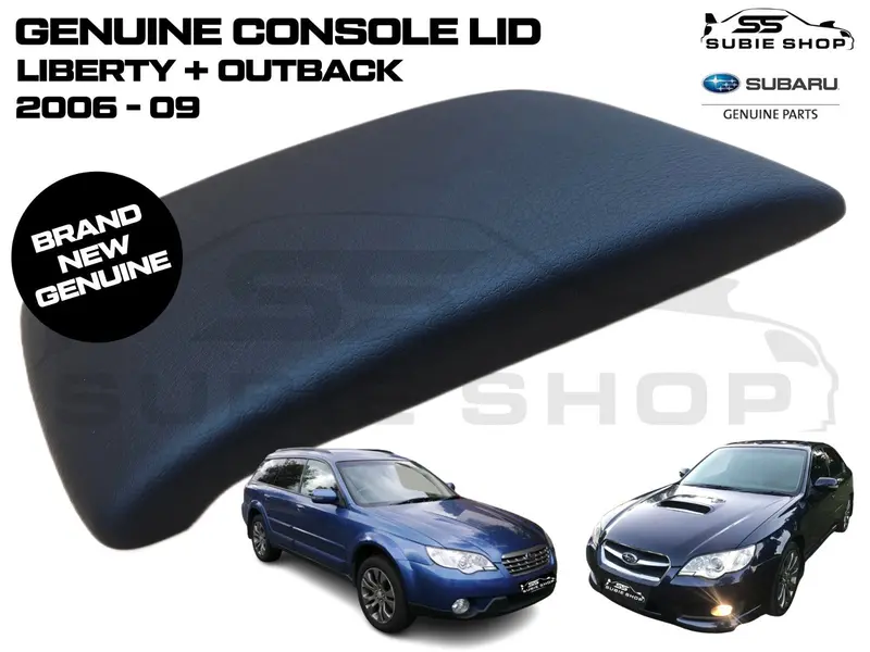 Genuine Subaru Liberty Outback 06 -09 Center Console Lid Arm Rest Replacement 1