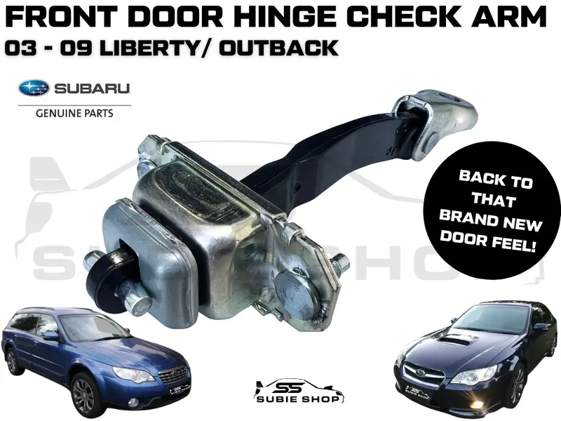 Genuine Subaru Liberty Outback 2003 - 09 Car Door Hinge Check Arm Stopper Front 1