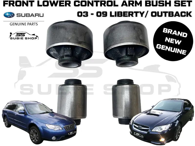 Genuine Subaru Liberty Outback 2003 - 09 Front Lower Control Arm Bush Bushes Set 1