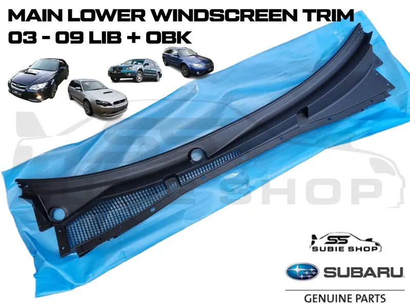 Genuine Subaru Liberty Outback Gen 4 03-09 Windscreen Mould Trim Cowl Panel Seal 1