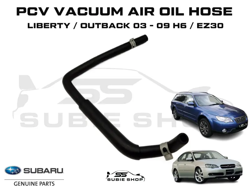 Genuine Subaru Liberty Outback H6 Ez30 2003 -09 Pcv Vacuum Air Oil Top Hose Pipe 1