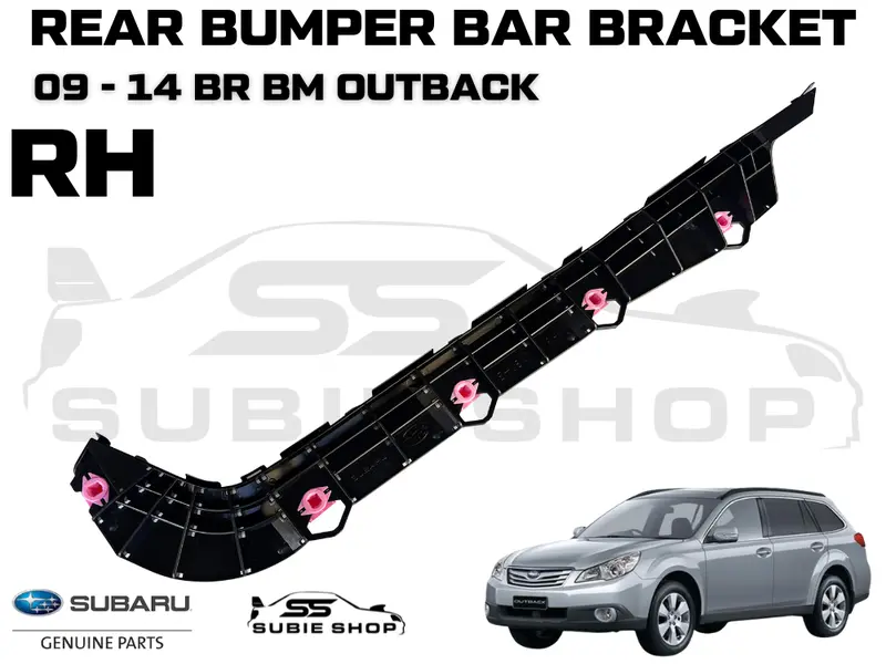 Genuine Subaru Outback 09-14 Br Rear Bumper Bar Bracket Mount Slide Right Rh 1