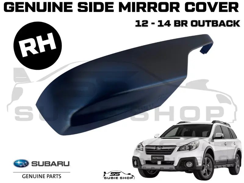 Genuine Subaru Outback Br 2012 - 14 Right Driver Side Mirror Cover Trim Panel 1