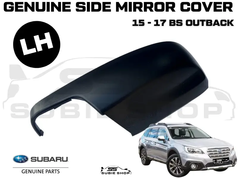 Genuine Subaru Outback Bs 2015 - 17 Left Passenger Side Mirror Cover Trim Panel 1