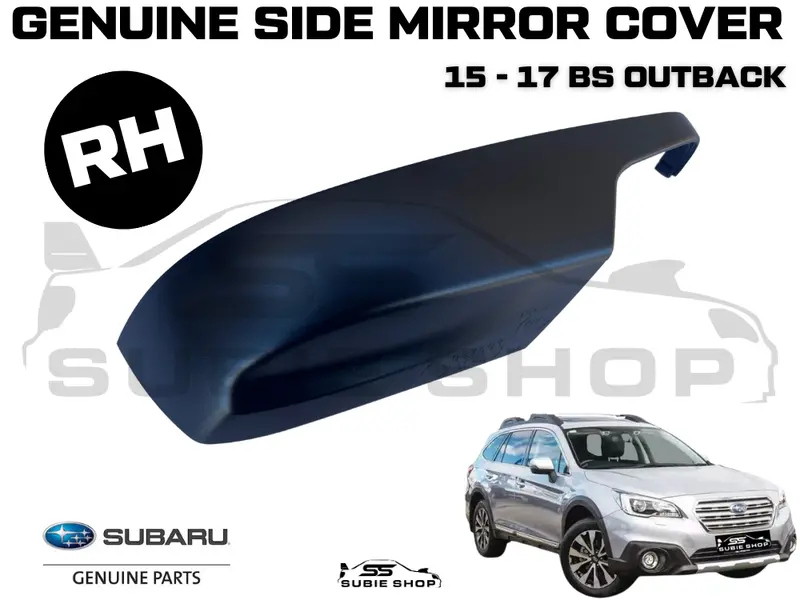Genuine Subaru Outback Bs 2015 - 17 Right Driver Side Mirror Cover Trim Panel 1