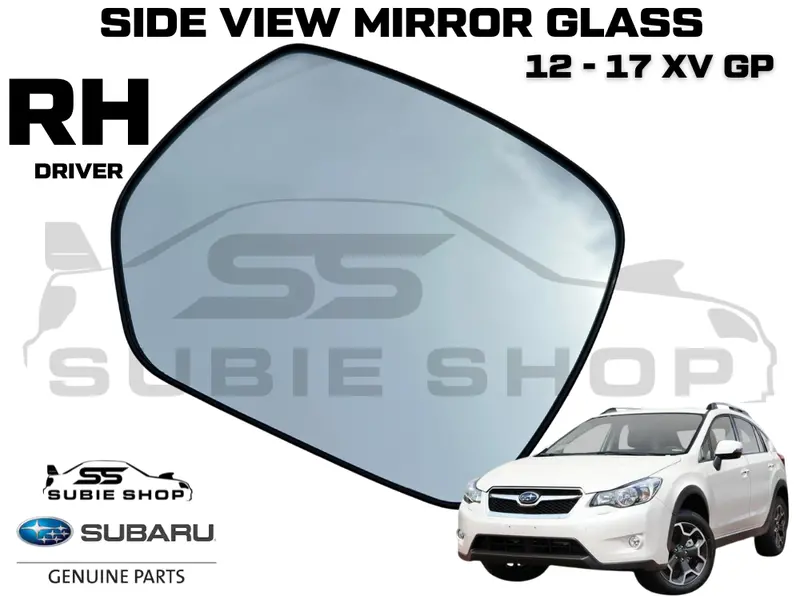 Genuine Subaru Xv Gp 2012 - 17 Right Drivers Side View Mirror Glass Replacement 1