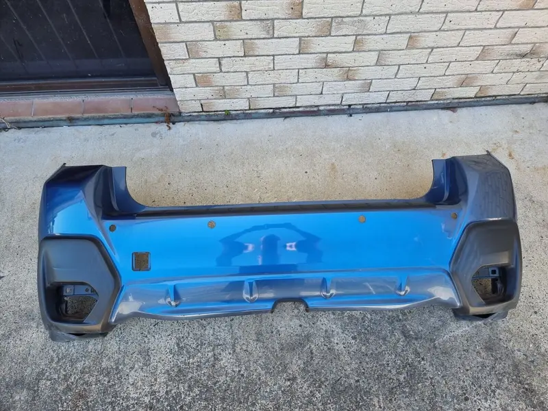 Genuine Subaru Xv Gt 17 - 21 Factory Rear Back Bumper Bar Cover Blue J8u Sensor 1