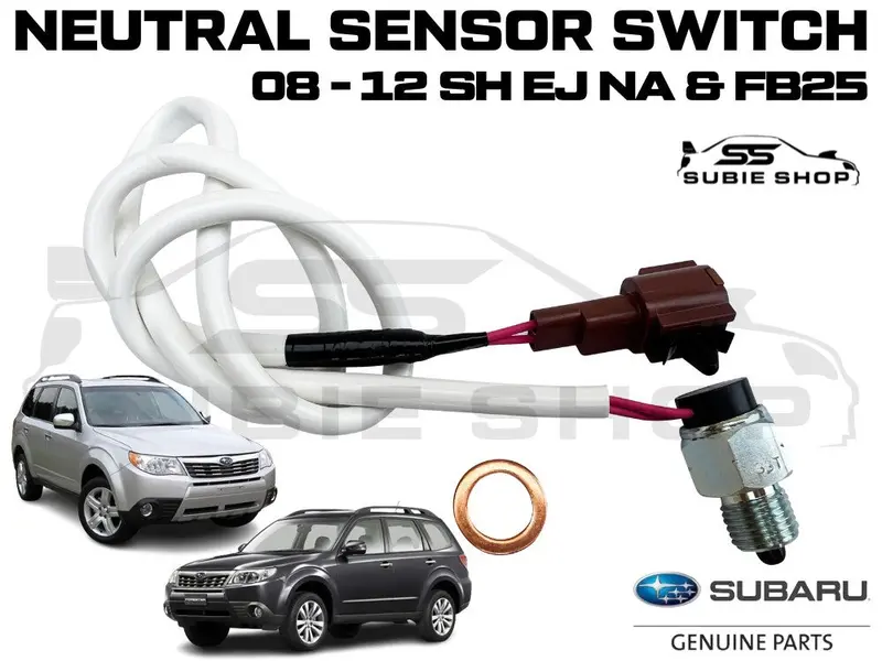 Genuine Transmission Gearbox Neutral Sensor Switch 08 - 12 Subaru Forester Sh Na 1