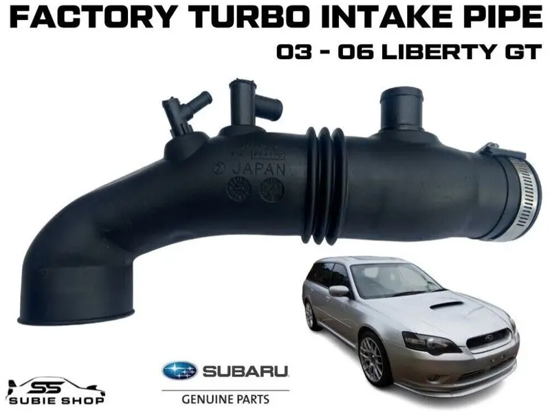 Genuine Turbo Inlet Air Intake Induction Pipe 03 - 06 Subaru Liberty Gt Ej20 X 1