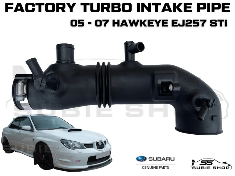 Genuine Turbo Inlet Air Intake Pipe 05-7 Subaru Impreza Hawkeye Wrx Gd Ej207 Sti 1