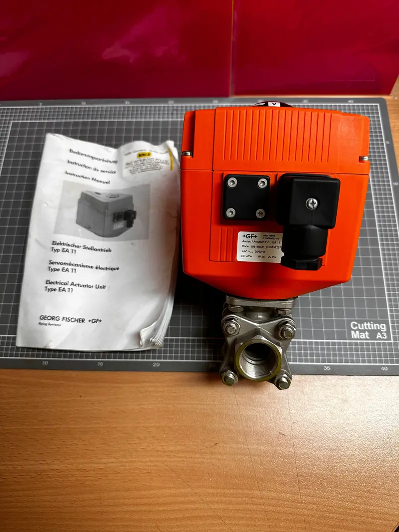 Georg Fischer +Gf+ Type Ea11 Electrical Actuator Unit 1