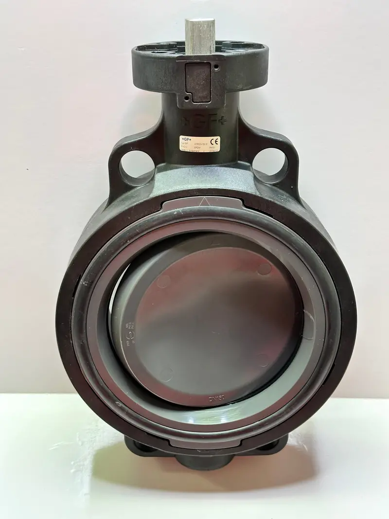 Gf Type 567 Pvc-U Butterfly Valve D160 Dn150 6" 1