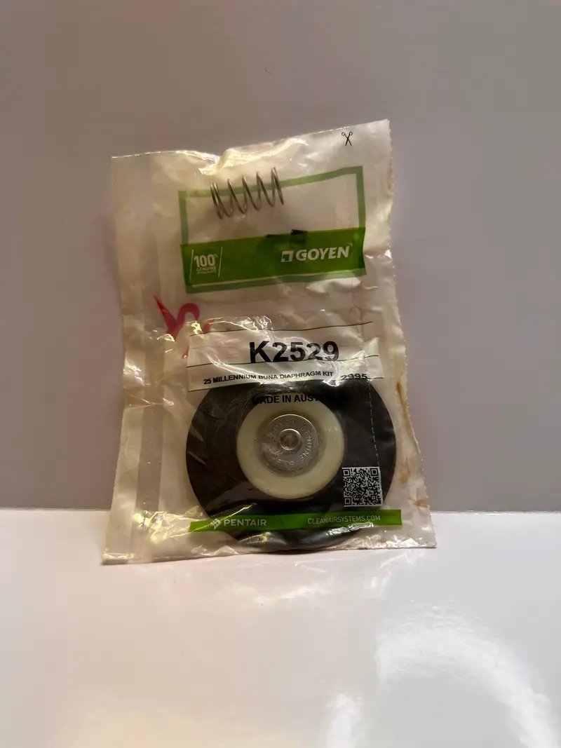 Goyen K2529 25Mm Buna Diaphragm Kit 1