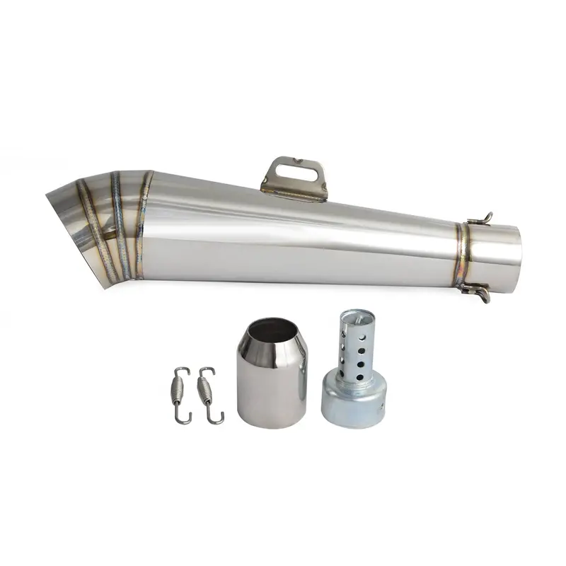 Gp Slip-On Exhaust Muffler Pipe For 125Cc-1000Cc Street/Sport/Racing Bikes 1