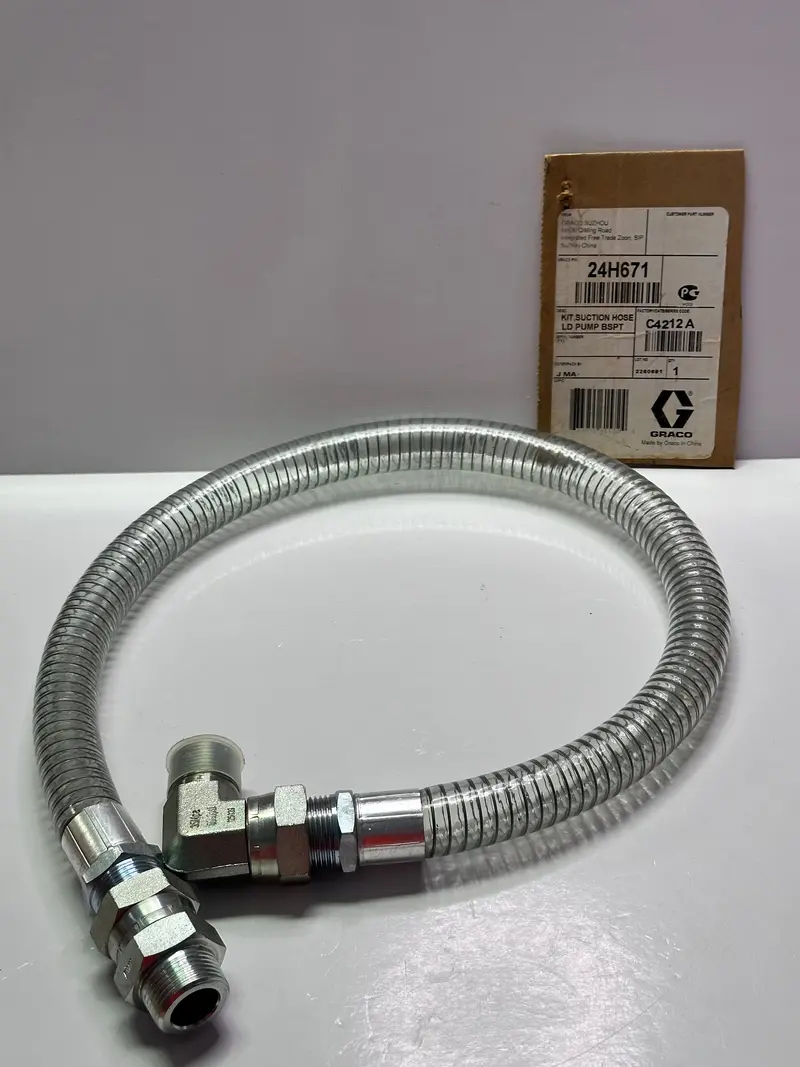 Graco 24H671 Suction Hose Kit, Ld Pump Bspt 1