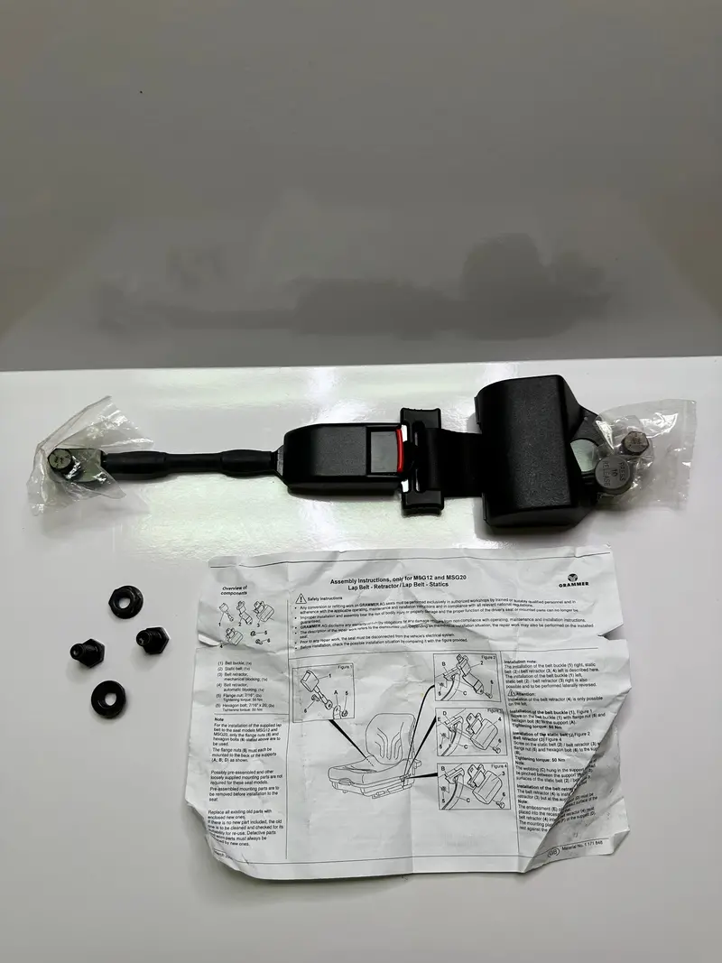Grammer 902131 Retractable Seat Belt Kit For Atlas Copco 5541017900 1