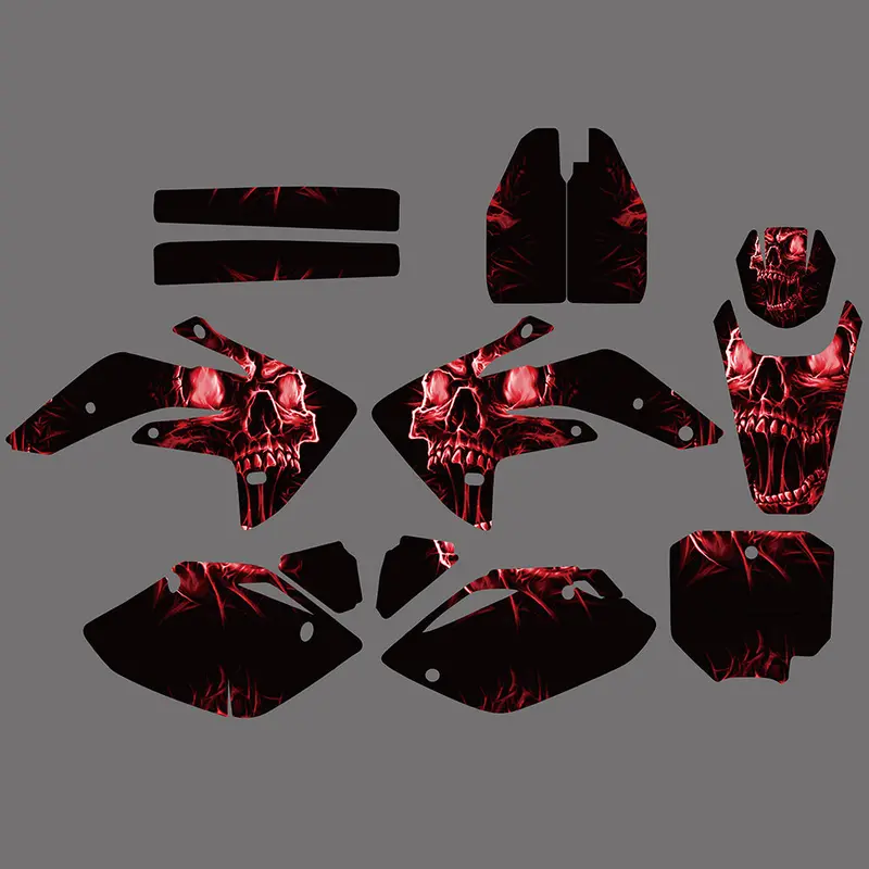Graphic Decals Stickers Set For Honda Crf150r 2007-2022 1