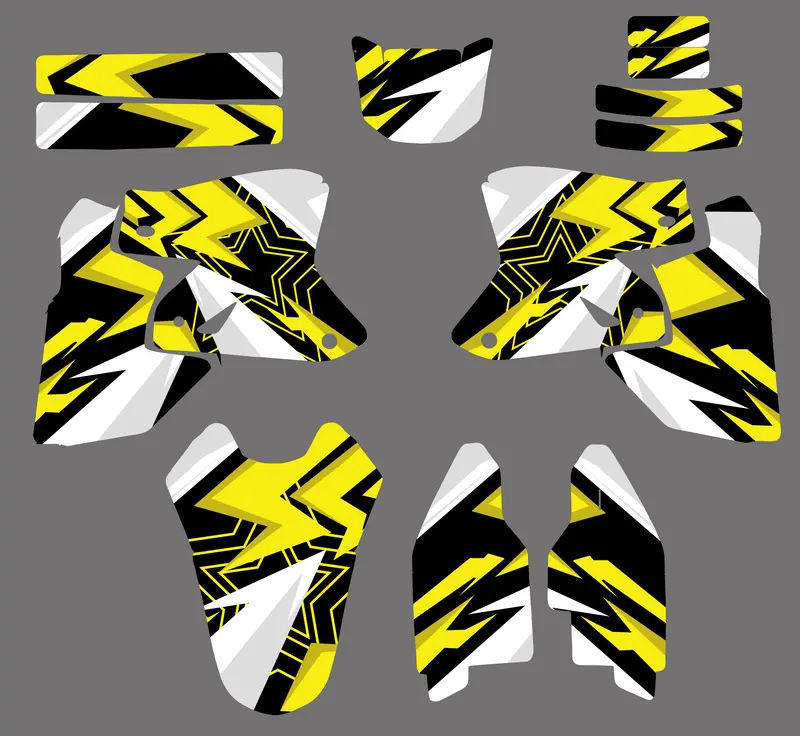 Graphics Background Decal Motorcycle Protect Stickers For Suzuki Drz400sm 2000-2020 1