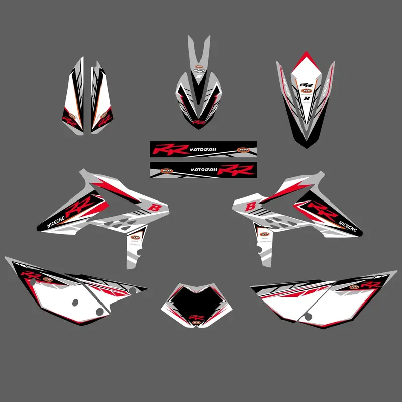 Graphics Decals Stickers Kit For Beta Rr 2T/4T Rr 250 300 350-480 498 2013-2017 5