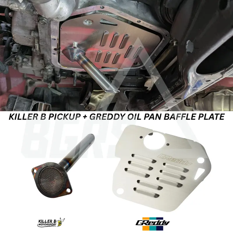 Greddy Frs / Brz Oil Pan Baffle Plate- Stainless Steel 2