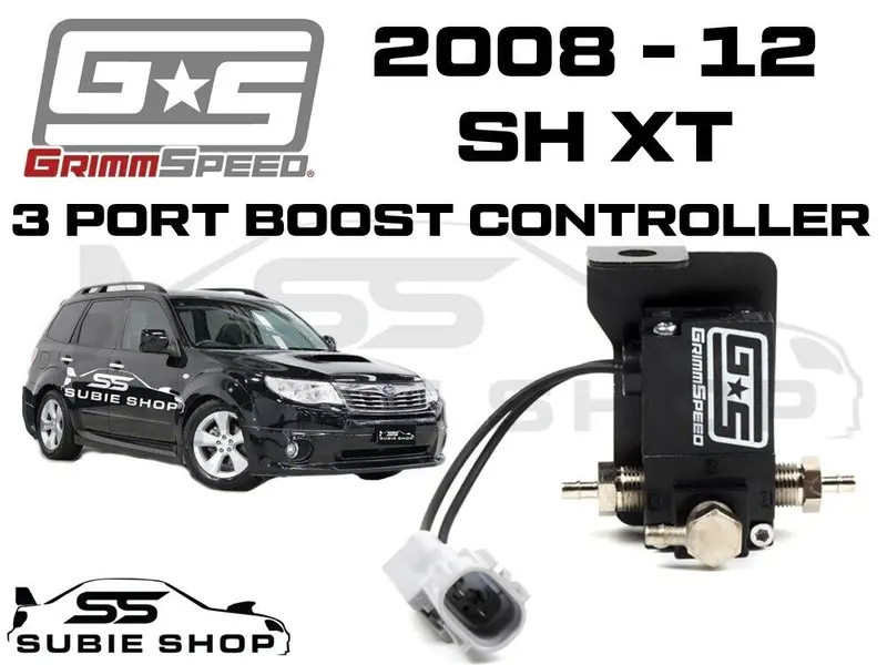 Grimmspeed 3 Port Boost Control Solenoid For Subaru Forester Sh Xt 08 - 14 Ej25 1