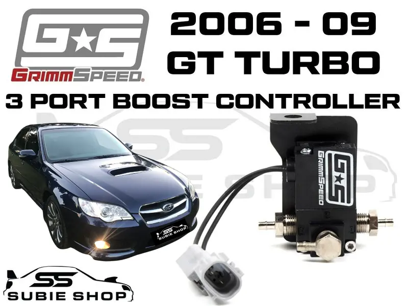 Grimmspeed 3 Port Boost Control Solenoid For Subaru Libety Gt Turbo 06 - 09 Ej25 1