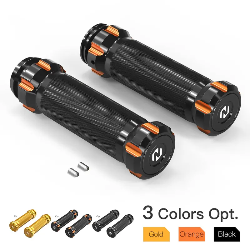 Handle Bar Grips For Harley Road King Tri Electra Street Glide Ultra Limited Freewheeler 1