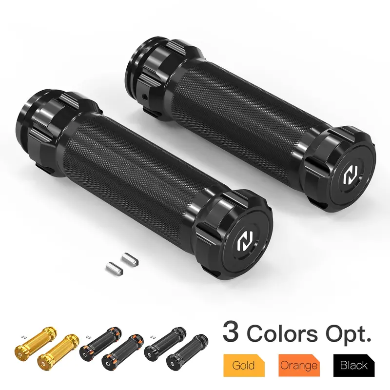 Handle Bar Grips For Harley Softail Fat Boy Street Bob 114 Low Rider St Heritage 1