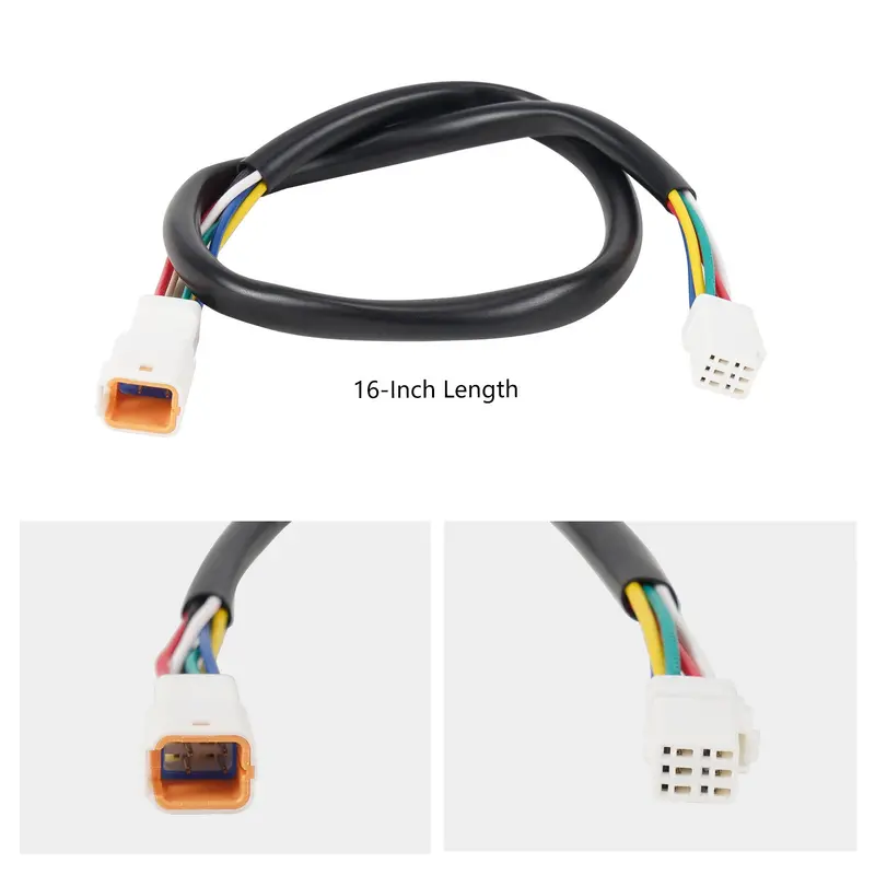 Handlebar Electronic Throttle Extension Wire Harness For Harley Softail Fat Boy 107 114 2