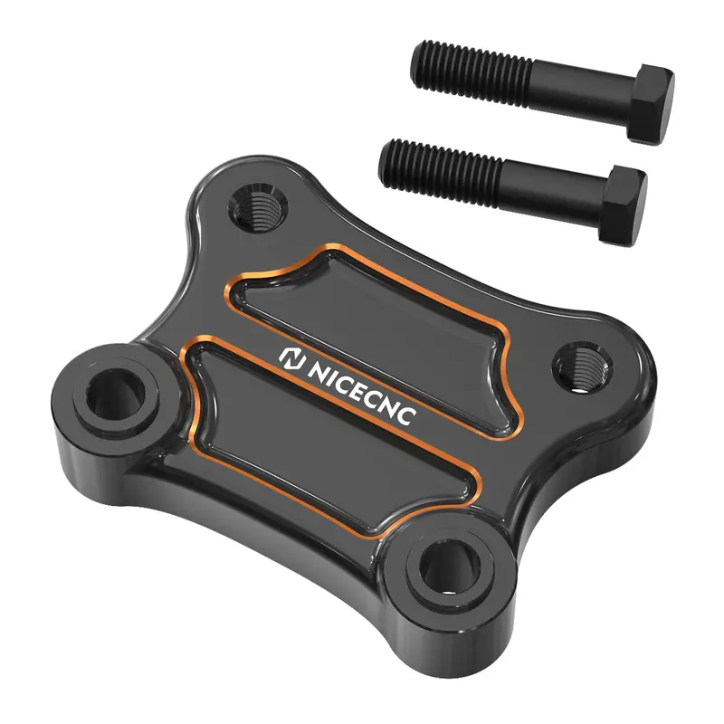 Handlebar Riser Pull Back Adapter Plate For Harley Electra Tri Street Glide Ultra Limited 1