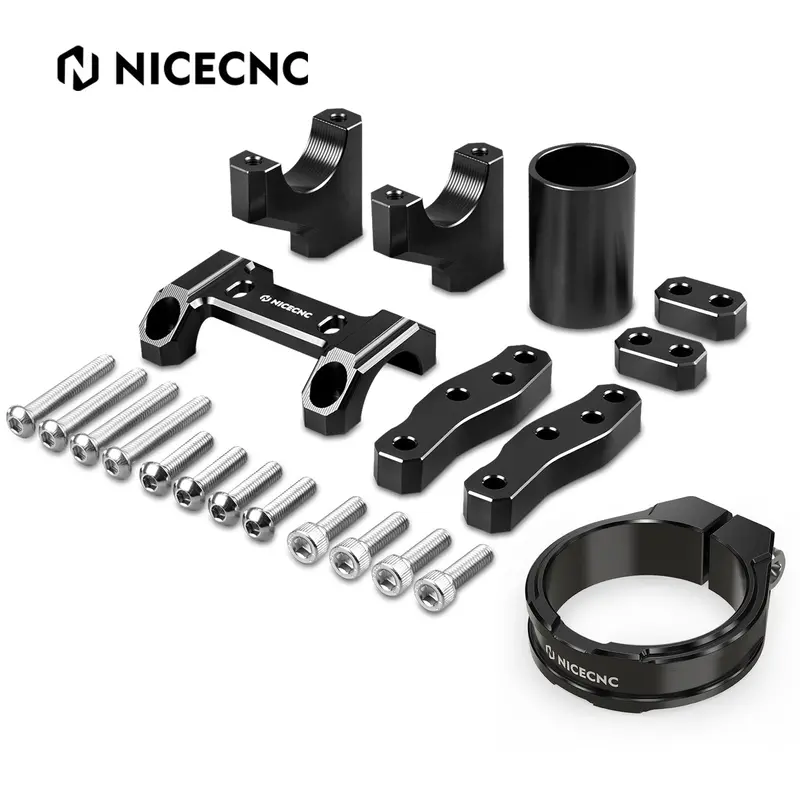 Handlebar Risers Mount & Head Tube Frame Brace For Surron Light Bee Segway X160 X260 3