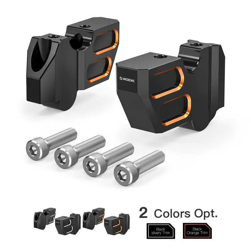 Handlebar Risers Rearward Kickback Mount Kit For Harley Sportster S 1250 1