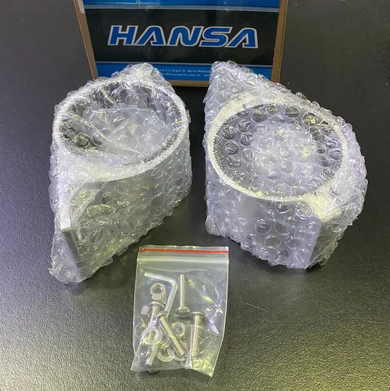 Hansa Sg005 Aluminium Bracket 76Mm, Pair 1