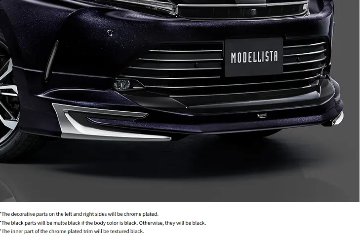 Harrier (Zsu60,Asu60) Modellista (Ver.1) Front Spoiler 1